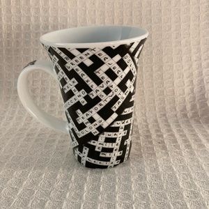 Paul Cardew 2008 Designed In England Tall Cross Word Mug